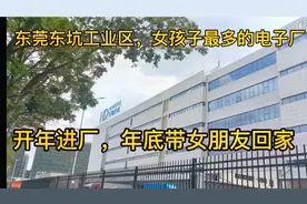 东莞东坑工业区，女孩子最多的电孑厂，开年进厂，年底带女友回家视频封面