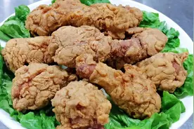 肯德基炸鸡秘方，如何才能炸出鳞片，详解关键步骤，百分百成功