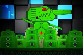 坦克世界动画：KV44与卡尔44的音乐视频！