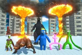 模组2.0，平成哥斯拉，彩虹朋友，动物战争模拟器。