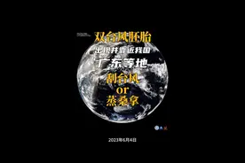 双台风胚胎出现并靠近我国，广东等地是刮台风，还是蒸桑拿？视频封面