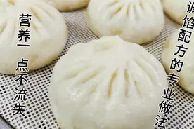 冬天我家最爱这锅白菜肉包，调白菜馅牢记别焯水别盐杀，皮软馅嫩视频封面