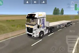 真实大卡车拉一车木板跑山路去矿场视频封面