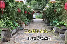 河南农村大哥花三年时间打造的院子宽敞雅致有情调，真不一般