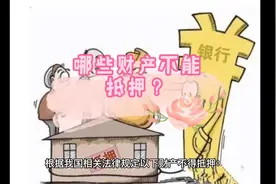 哪些财产不能抵押？视频封面
