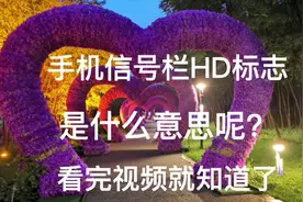 您注意到手机信号栏旁边“HD”字母吗？很多人都不知道是啥意思？