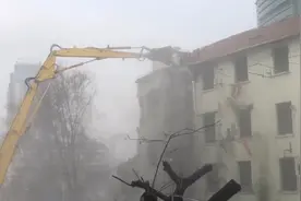 上海崂山一村的房子最后一栋终于拆了…