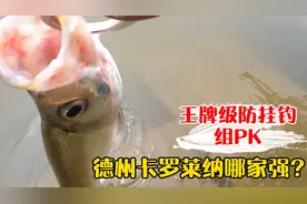 王牌级防挂钓组？德州PK卡罗莱纳钓组哪家强？实战为你揭晓