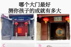 心理测试：哪个大门最贵气，测你的孩子会有多大的成就？