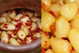 湖南泡菜剁椒藠头做法，像这样腌制，每一口都酸辣爆汁！