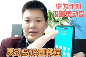 华为手机也可以和苹果一样设置灵动岛啦，是不是很酷，方法很简单