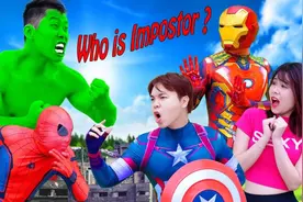 超级英雄们去帮忙抓贼，没想到越帮越忙，这也太搞笑了视频封面