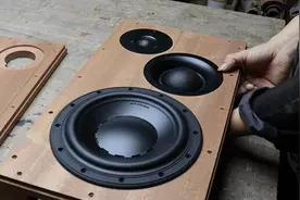 制作八寸三分频书架音箱，完成后太漂亮了
