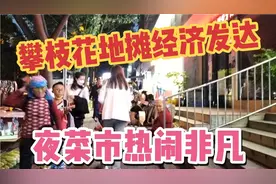 攀枝花地摊经济发达！五一夜菜市热闹非凡，很多便宜山货视频封面