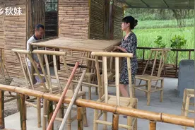 秋妹花了600购买了一套竹桌椅，大家看看是赚了还是亏了？视频封面