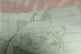 我画了一个淘气丸子，有点画的不好，请勿喷