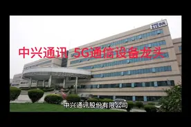 中兴通讯  5G通信设备龙头视频封面