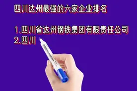 四川达州最强的六家企业排名视频封面