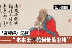 《菩提偈》全文注解：本来无一物，何处惹尘埃视频封面