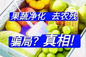 果蔬清洗机真是智商税？是大骗局？科学数据全解析，真相竟是这样