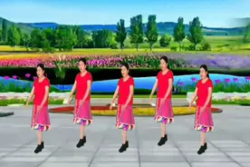 广场舞巜两只蝴蝶》旋律优美！欢快动感，正背面演示