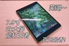 最最最香百元平板！7.9寸2k大屏，追剧看漫画美滋滋~还能打王者！