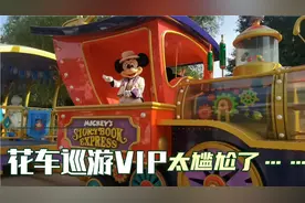 只要我不尴尬，尴尬的就是你们～迪士尼的VIP花车巡游视频封面