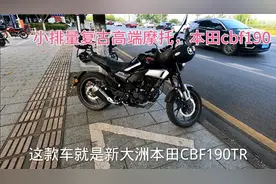 新大洲五羊本田cbf190这款摩托在国内复古也排的上数一数二的车