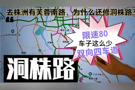 去株洲有芙蓉南路，为什么还要修洞株路呢？原来是为了快速融城！视频封面