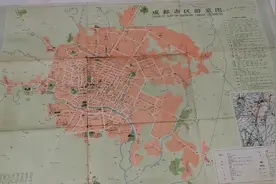 八十年代初重庆成都地图对比