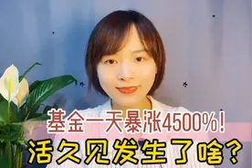 活久见！基金一天暴涨4500%？巨额赎回居然会让留下的基民躺赚？视频封面