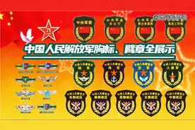 部队21式胸标.臂章全展示!各军兵种有何区别?如何正确配搭和佩戴?