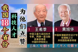 我国18个省份的科技人才，为他们点赞#传奇人物视频封面