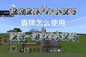 我的世界PVP小技巧:盾牌如何使用？CC教你。这是最后一期PVP视频视频封面