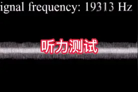 正常人耳朵能听到20-20000HZ的声音，我到13000就听不到了😂。视频封面