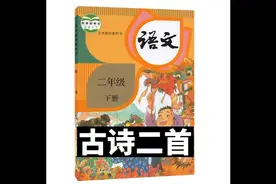 二年级下册《古诗二首》视频封面