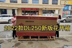 2022款DL250新版花它来了，和旧款相比没有发生太多变化