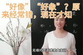 “好像”还是“好象”？小时候经常搞混淆，现在才知道是这个原因