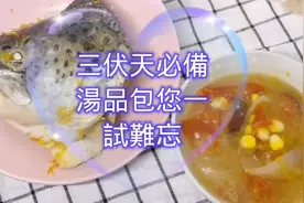 三伏天必備湯品蔬菜味噌鮭魚頭湯，包您一試難忘，家人都愛喝