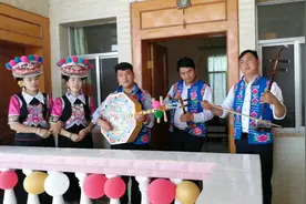 婚礼上的敬酒歌团队现场配音，好听的调子来一首，彝乡味道