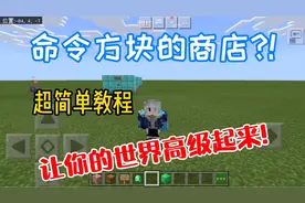 超简单我的世界命令方块商店教程！快来试一试吧！