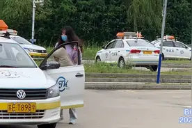 苏州地区驾驶员科目二考试全过程。