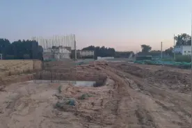 济郑高铁长清站北侧施工现状视频封面