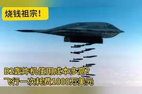烧钱祖宗！B2轰炸机使用成本有多高？飞行一次耗费1000万美元视频封面