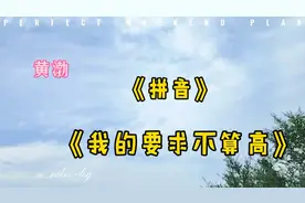 歌曲完整版《拼音》《我的要求不算高》黄渤春晚视频封面