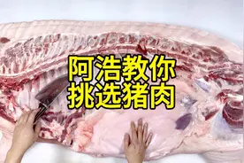 猪肉分割知识讲解！给每个家庭不会挑选猪肉的朋友们来上一堂课程