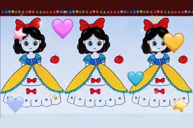 不同老师画的白雪公主，来看看谁画的更好看视频封面