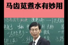 马齿苋，农村田间至宝，煮水后有妙用 #张景明教授讲中医 #马齿苋
