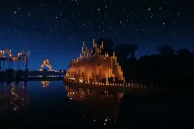 我的世界美丽景色。