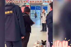 得知狗狗不能坐高铁，爷爷背狗狗回家！#狗狗也是家人视频封面